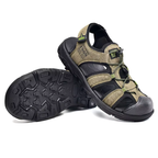 SandalFit Men's Sport Sandals Closed Toe Soft Comfort