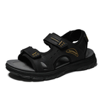 SandalFit Men's Sport Sandals Open Toe Leather Wading Comfort