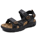 SandalFit Men's Sport Sandals Open Toe Classic Leather Lightweight