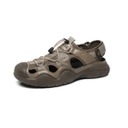 SandalFit Men's Sport Sandals Closed Toe Breathable Mesh Grip