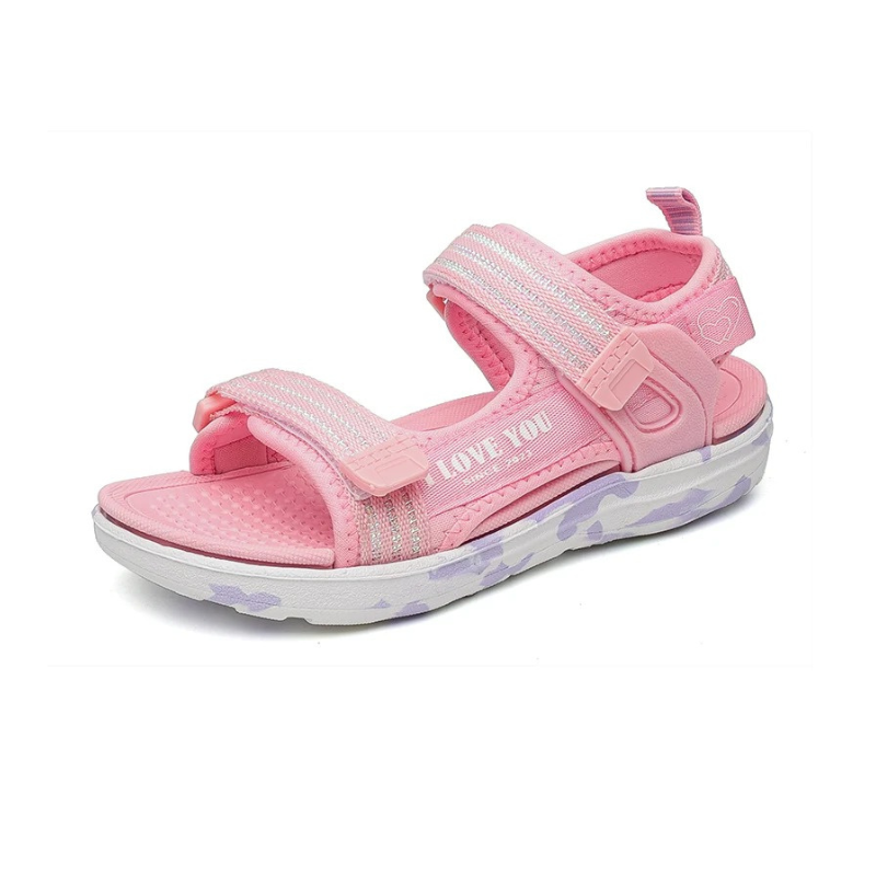 Girls’ Beach Sandals – Lightweight Non-Slip Soft-Sole Water Shoes