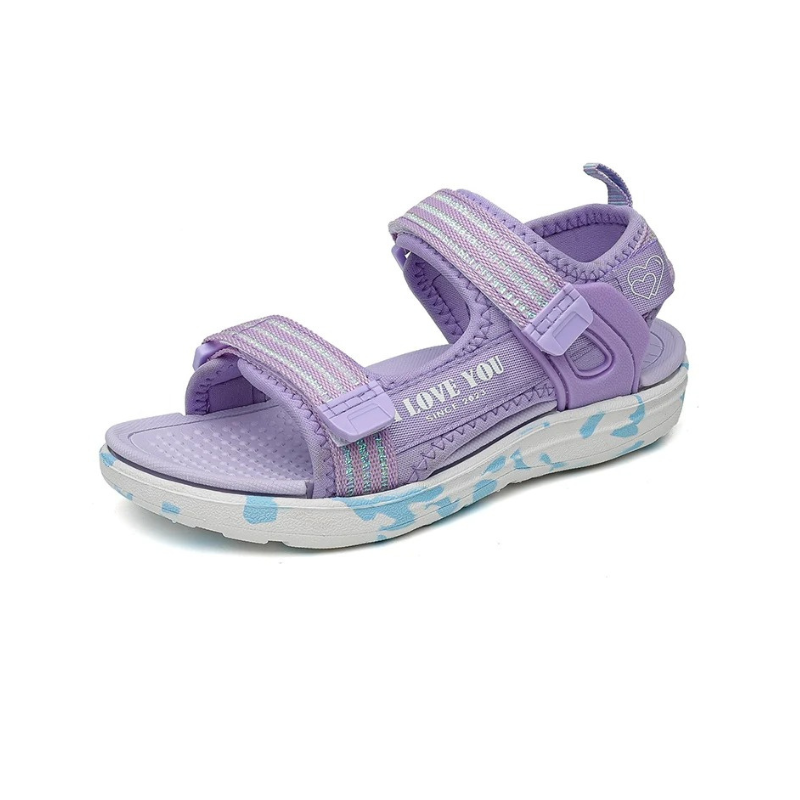 Girls’ Beach Sandals – Lightweight Non-Slip Soft-Sole Water Shoes