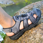 SandalFit Men's Sport Sandals Closed Toe Soft Comfort