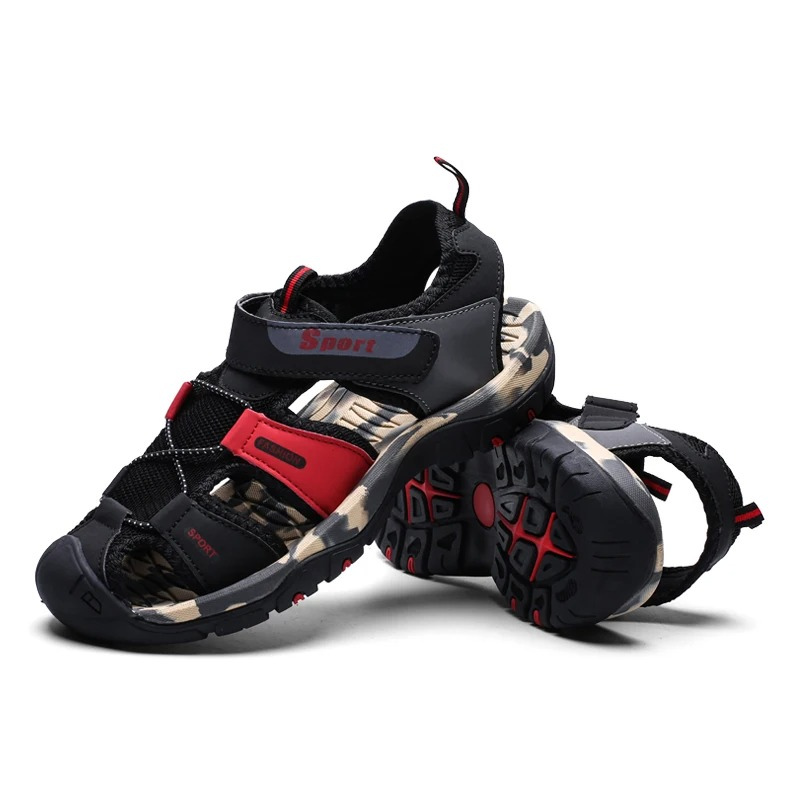 SandalFit Men's Sport Sandals Closed Toe Lightweight Breathable