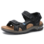 SandalFit Men's Sport Sandals Open Toe Genuine Leather Comfort