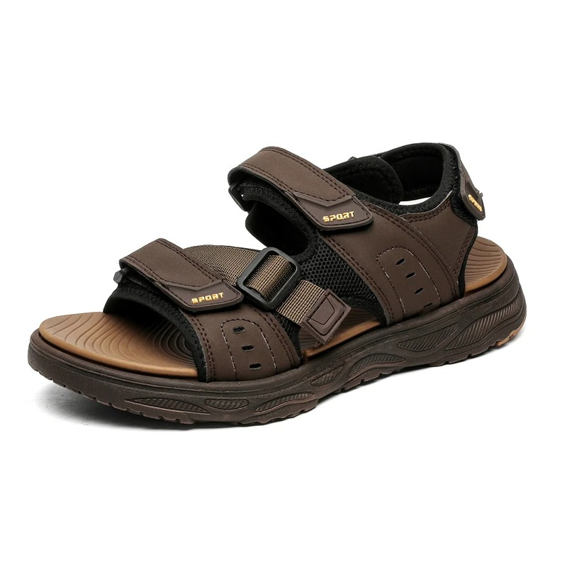 SandalFit Men's Sport Sandals Open Toe Handmade Breathable Mesh