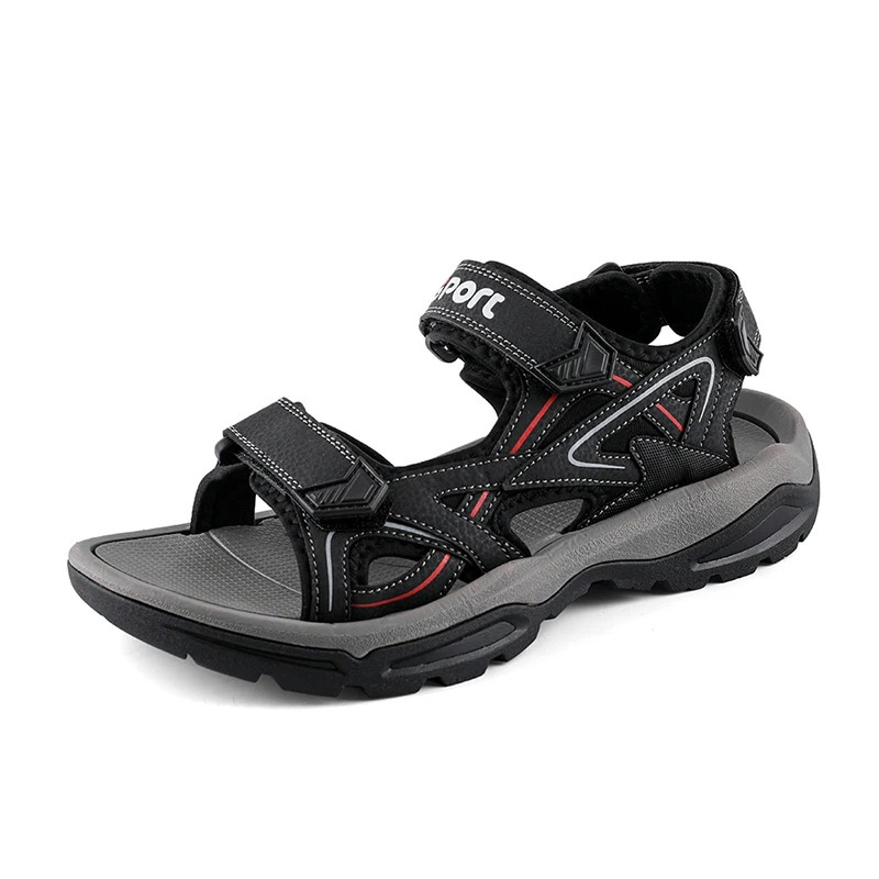 SandalFit Men's Sport Sandals Open Toe Non-Slip Platform