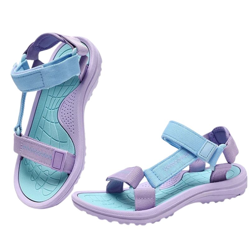 Girls’ Sport Sandals – Breathable Open-Toe Beach Shoes