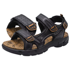 SandalFit Men's Sport Sandals Open Toe Classic Leather Lightweight