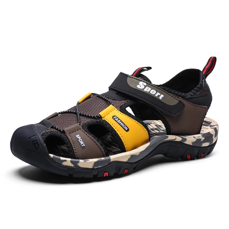 SandalFit Men's Sport Sandals Closed Toe Lightweight Breathable