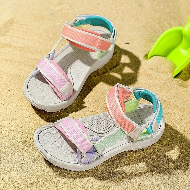 Girls’ Sport Sandals – Breathable Non-Slip Soft-Sole Walking