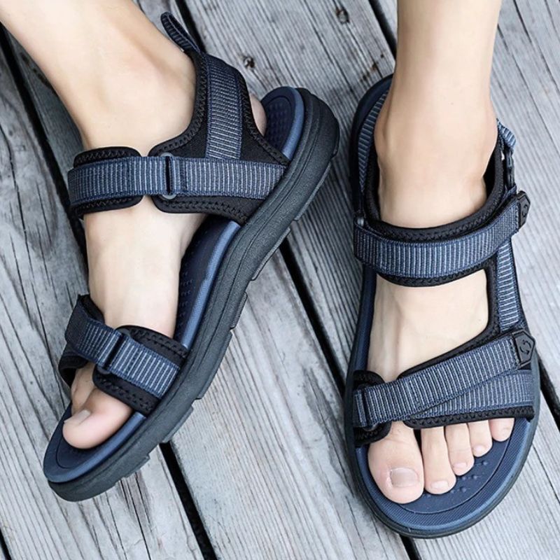 SandalFit Men's Sport Sandals Open Toe Lightweight Beach Comfort