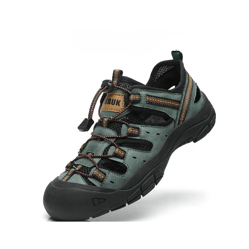 SandalFit Men's Sport Sandals Closed Toe Anti-Collision Grip
