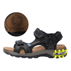 SandalFit Men's Sport Sandals Open Toe Genuine Leather Comfort