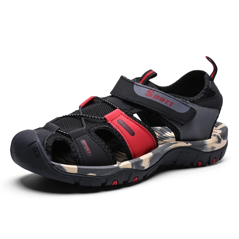 SandalFit Men's Sport Sandals Closed Toe Lightweight Breathable
