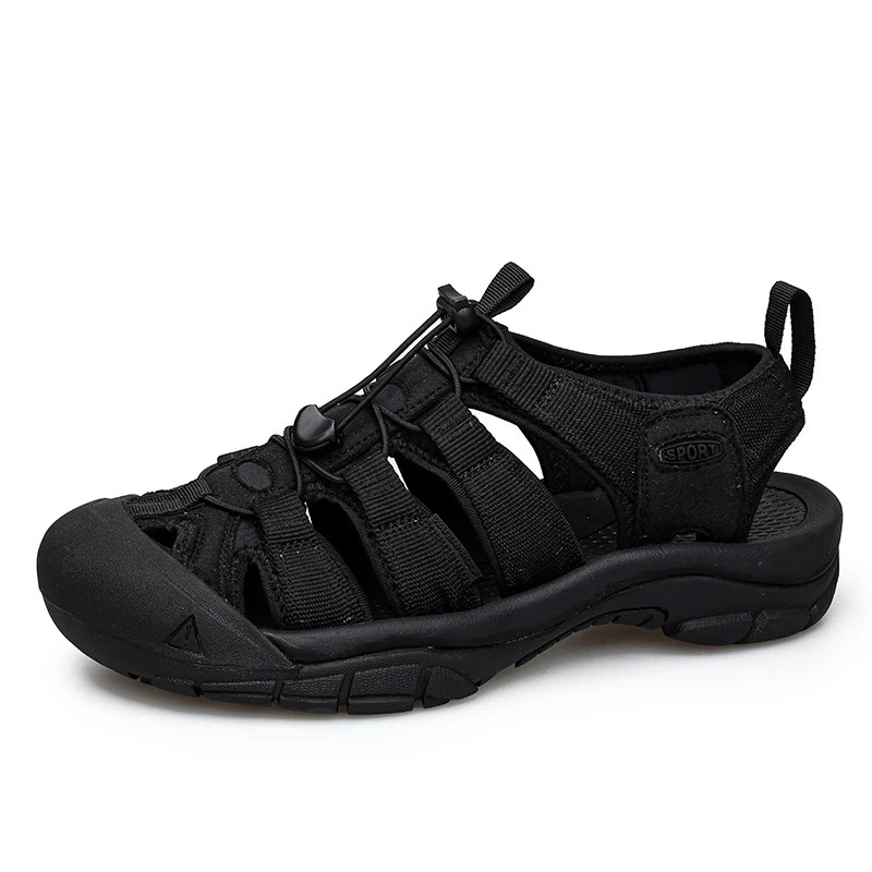SandalFit Men's Sport Sandals Closed Toe Non-Slip Wading