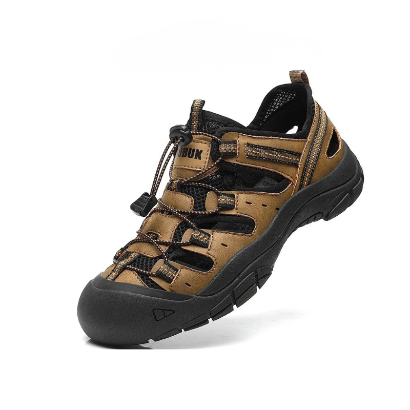 SandalFit Men's Sport Sandals Closed Toe Anti-Collision Grip