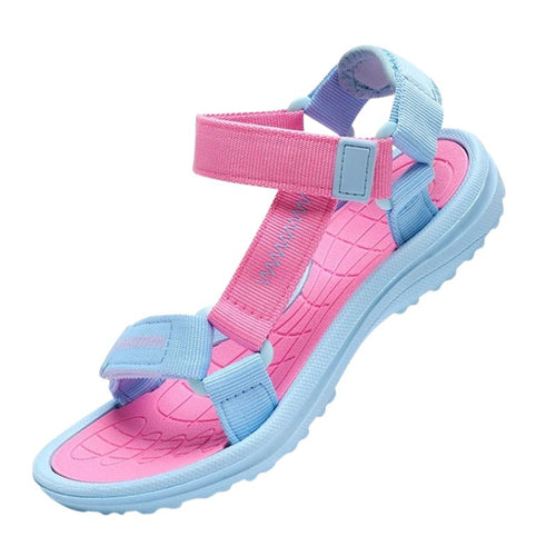 Girls’ Sport Sandals – Breathable Open-Toe Beach Shoes