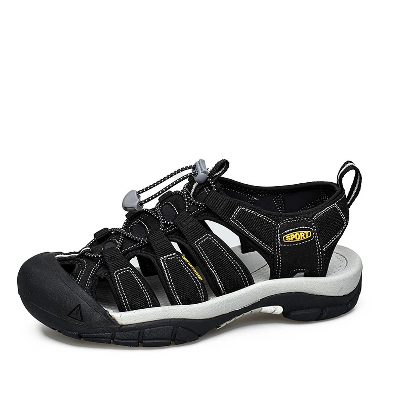 SandalFit Men's Sport Sandals Closed Toe Non-Slip Wading