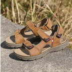 SandalFit Men's Sport Sandals Open Toe Leather Wading Comfort