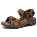 SandalFit Men's Sport Sandals Open Toe Genuine Leather Comfort